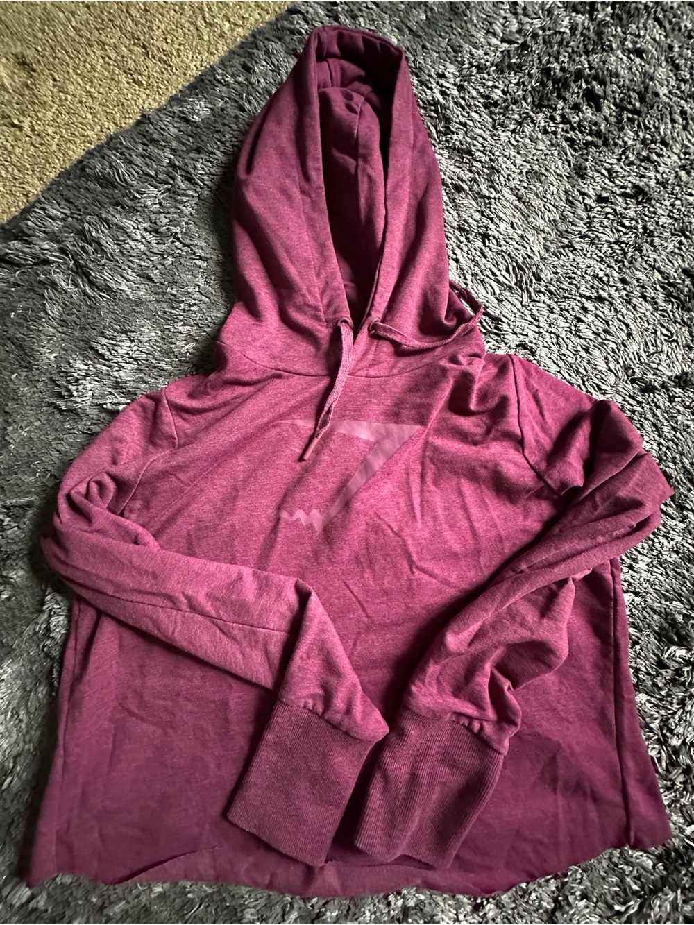 Gymshark Rose Cross Open Back Hoodie